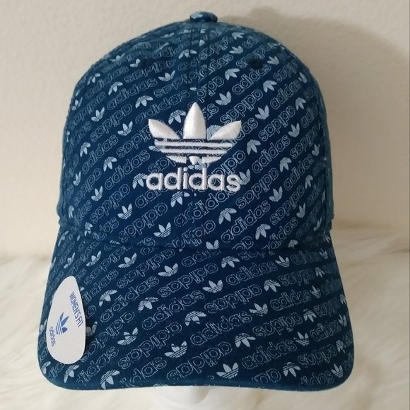 Blue Womens Fit Adidas Cap With 